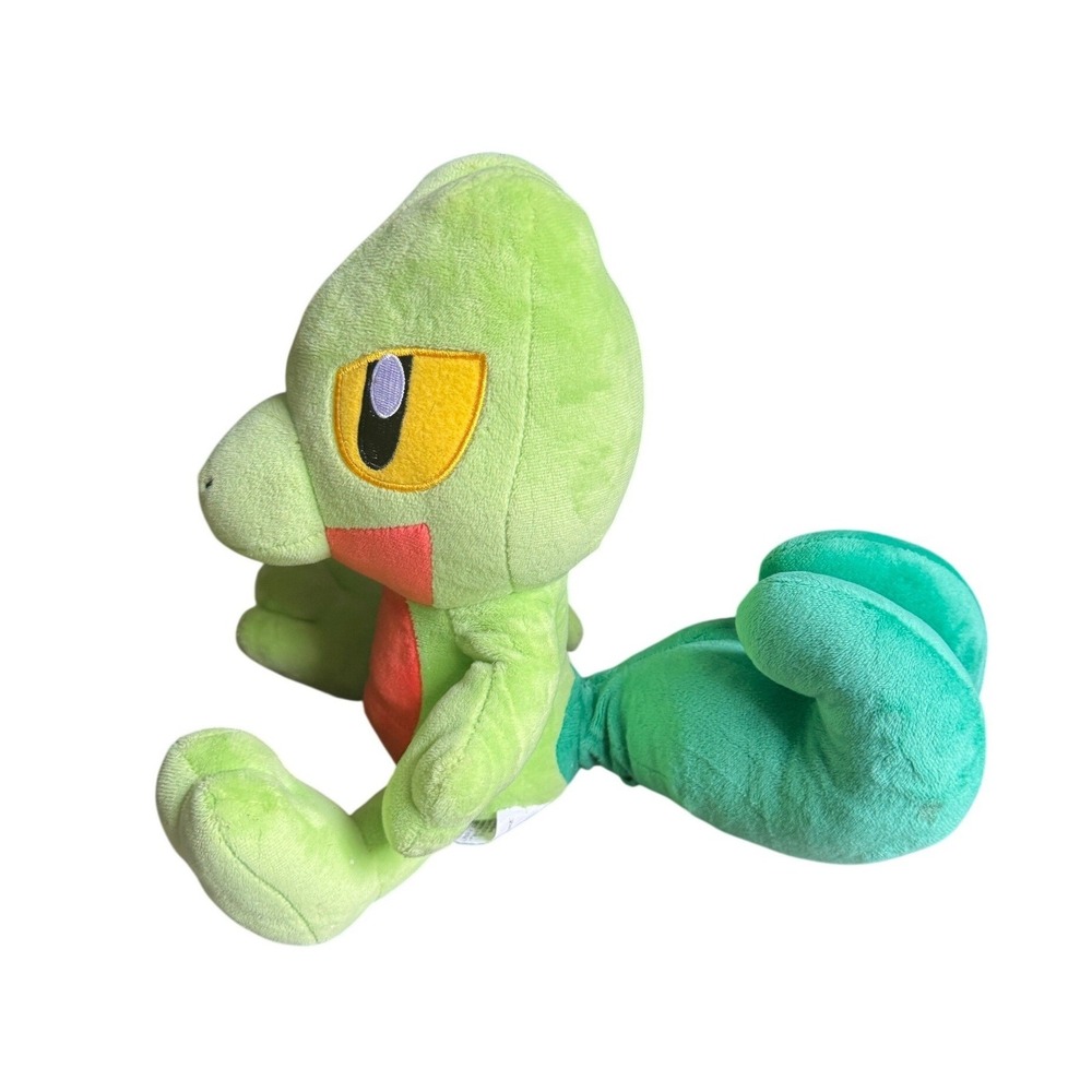 Pokemon Treecko Plush Stuffed Animal Green‎ Grass Starter Hoenn 1997 Nintendo